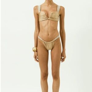 DIVINO SEA Women's Gold Bikini